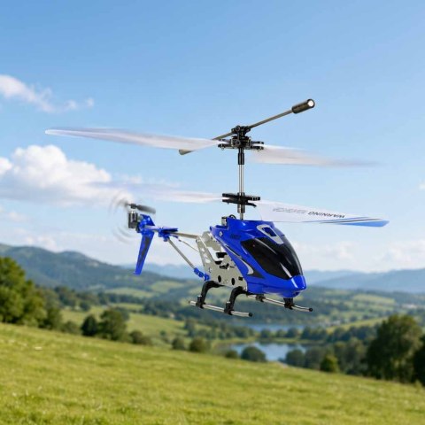 HELIKOPTER LATAJĄCY ZDALNIE STEROWANY RC SYMA S107G ŻYROSKOP LED PILOT AKU