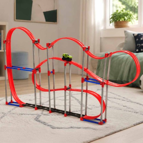 TOR SAMOCHODOWY ANTYGRAWITACYJNY MAGNETYCZNY 123CM XL ZESTAW DO ZBUDOWANIA