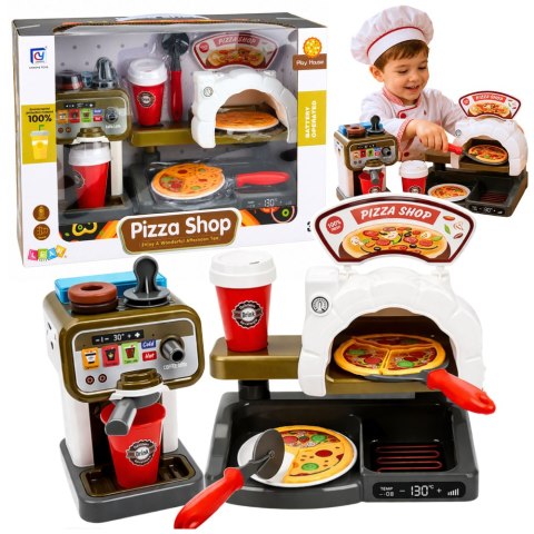 ZESTAW KUCHENNY PIZZERIA KAWIARNIA DLA DZIECI EKSPRES DO KAWY PIEC SKLEP
