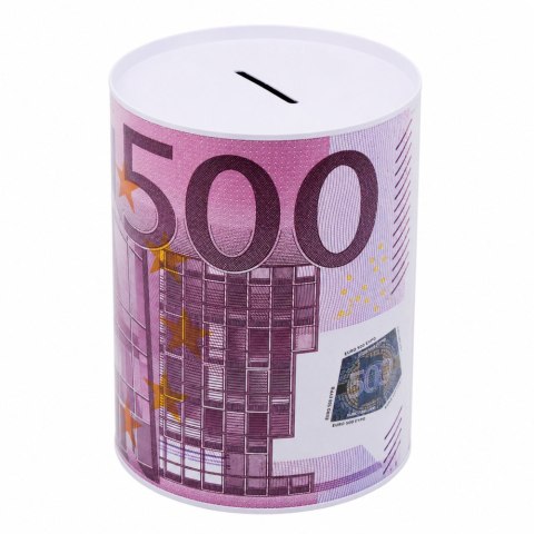 Metalowa Skarbonka Puszka Banknot 200 Euro 16,5 x 12cm