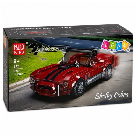 KLOCKI KONSTRUKCYJNE SAMOCHÓD KLASYCZNY S.COBRA MOULD KING ZESTAW 391 EL.