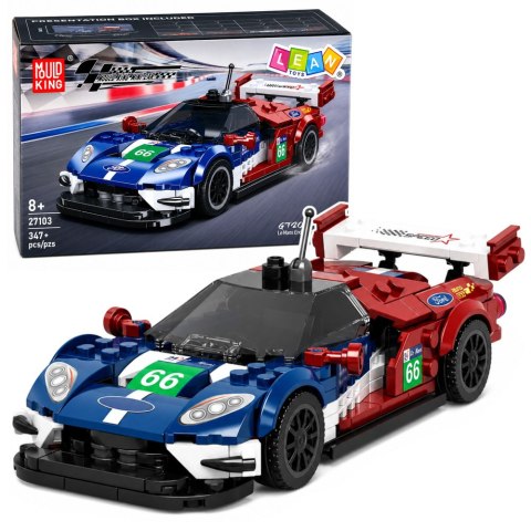 KLOCKI KONSTRUKCYJNE SAMOCHÓD SPORTOWY GT2016 MOULD KING ZESTAW 347 EL.