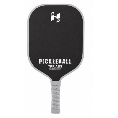 Zestaw Paletki Do Gry w Pickleballa Tenisa Badmintona 2 Piłki Czarno-Szare