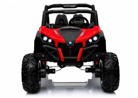 AUTO NA AKUMULATOR DLA 2 DZIECI JEEP XMX603 BUGGY 4X4 PILOT SKÓRA EVA LED MP3