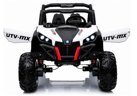 AUTO NA AKUMULATOR DLA 2 DZIECI JEEP XMX603 MP4 BUGGY 4X4 PILOT SKÓRA EVA LED