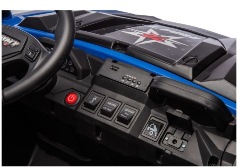 AUTO NA AKUMULATOR TERENOWE XB-1038A 4X200W 6 KÓŁ EVA PILOT LED SKÓRA RADIO
