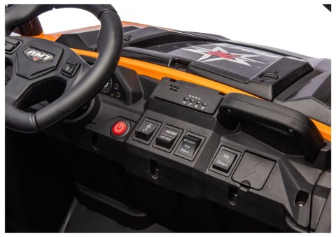 AUTO NA AKUMULATOR TERENOWE XB-1038A 4X200W 6 KÓŁ EVA PILOT LED SKÓRA RADIO