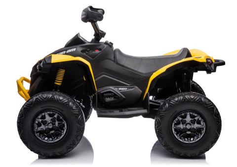 QUAD NA AKUMULATOR DLA DZIECKA 3-5 LAT CAN-AM RENEGATE 4X4 LED EVA SKÓRA PILOT 2.4