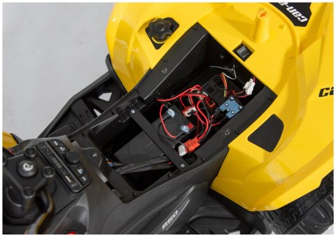 QUAD NA AKUMULATOR DLA DZIECKA 3-5 LAT CAN-AM RENEGATE 4X4 LED EVA SKÓRA PILOT 2.4