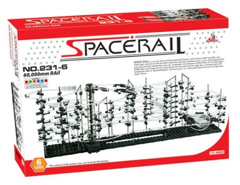 SPACERAIL LEVEL 6 TOR DLA KULEK 60M ZESTAW DO ZŁOŻENIA WINDA Z SILNIKIEM
