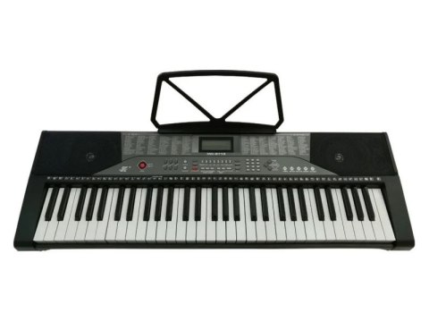 KEYBOARD ORGANY MK-2113 61 KLAWISZY EKRAN LCD STOJAK POD NUTY EFEKTY ZASILACZ