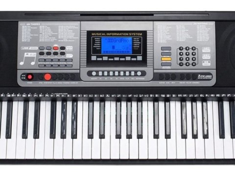 Keyboard Organy 61 Klawiszy Zasilacz MK-816 z funkcją nauki gry