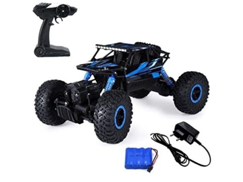 SAMOCHÓD ZDALNIE STEROWANY AUTO RC ROCK CRAWLER 1:18 PILOT 2.4G AKUMULATOR