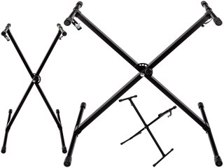 STATYW STOJAK TYP X REGULOWANY POD KEYBOARD ORGANY MEIKE I INNE MK-X EASY LOCK