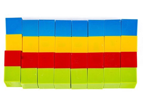 Gra Zręcznościowa Klocki Konstrukcyjne Karty Puzzle