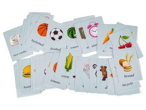 Gra Zręcznościowa Klocki Konstrukcyjne Karty Puzzle