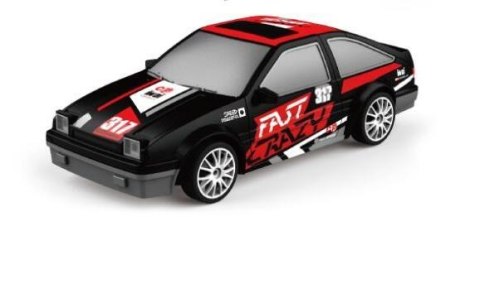 SAMOCHÓD ZDALNIE STEROWANY AUTO RC DRIFT 4X4 1:24 15 KM/H WYMIENNE KOŁA PILOT 2.4G