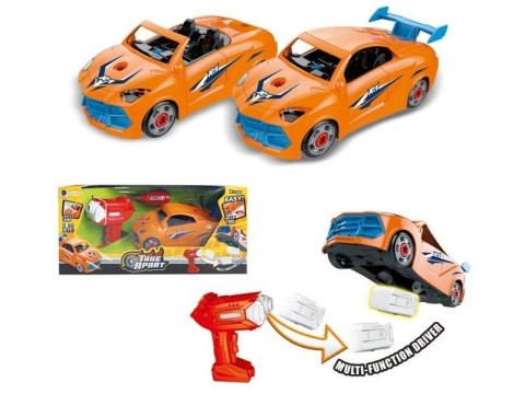 SAMOCHÓD SPORTOWY ZDALNIE STEROWANY AUTO DO ROZKRĘCANIA WKRĘTARKA PILOT 2.4G