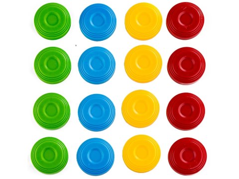 GRA ZRĘCZNOŚCIOWA LOGICZNA SZYBKIE KRĄŻKI PUCK PUZZLE KARTY DZWONEK