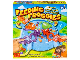 GRA ZRĘCZNOŚCIOWA RODZINNA GŁODNE ŻABKI KARMIENIE ŻABEK FEEDING FROGGIES
