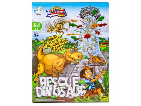 Gra Rodzinna Typu Bierki - Spadające Dinozaury Małpki