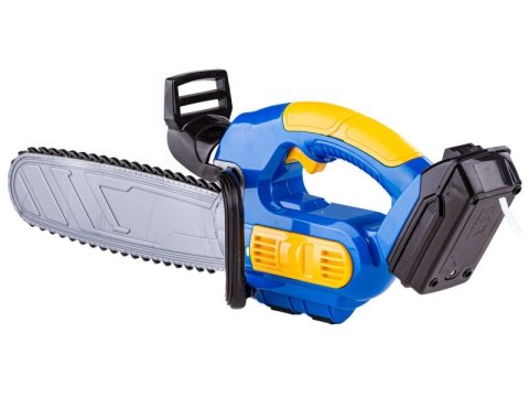 PIŁA ŁAŃCUCHOWA MOTOROWA NA BATERIE DLA MAŁEGO DRWALA ŚWIATŁO LED OKULARY