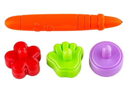 ZNIKOPIS TABLICA MAGNETYCZNA DO RYSOWANIA 2W1 STOLIK PISAK STEMPELKI KOLORY