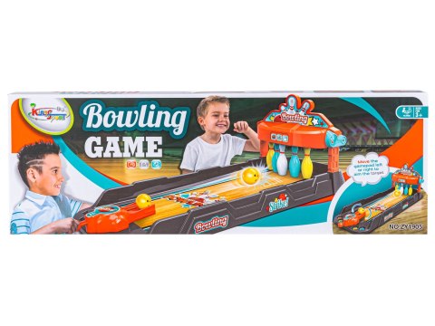 GRA ZRĘCZNOŚCIOWA MINI KRĘGLE DLA DZIECI BOWLING GAME 63CM ZESTAW DO GRY