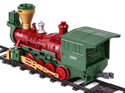 KOLEJKA ELEKTRYCZNA FENFA ZDALNIE STEROWANA POCIĄG TOWAROWY PILOT DŹWIĘK PARA