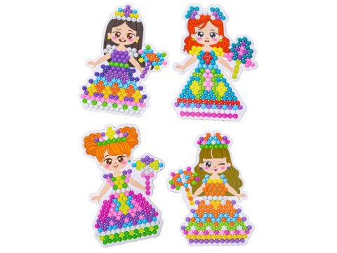 KORALIKI WODNE KSIĘŻNICZKI MAGIC BEADS ZESTAW 1400 KORALIKÓW AKCESORIA