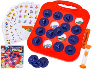 SUPER PAMIĘĆ MEMORY GRA EDUKACYJNA PAMIĘCIOWA DLA DZIECI 15 PLANSZ DWUSTRONNYCH