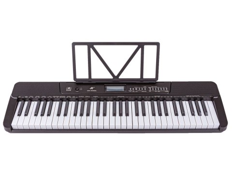 KEYBOARD ORGANY PIANINO MEIKE 61 KLAWISZY TRYB NAUKI EKRAN LCD USB MIDI