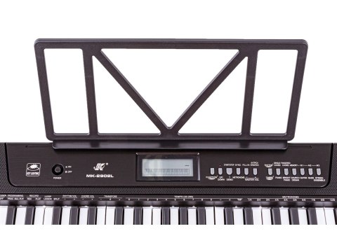 KEYBOARD ORGANY PIANINO MEIKE 61 KLAWISZY TRYB NAUKI EKRAN LCD USB MIDI