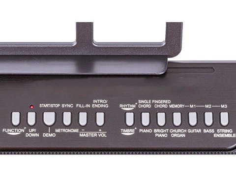 KEYBOARD ORGANY PIANINO MEIKE 61 KLAWISZY TRYB NAUKI EKRAN LCD USB MIDI