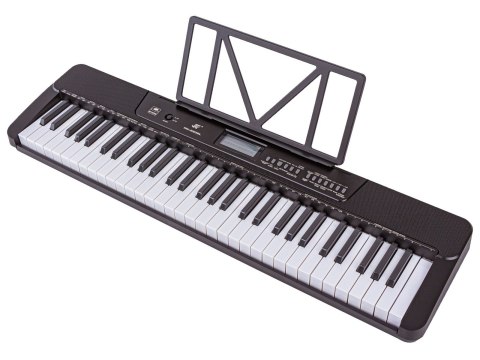 KEYBOARD ORGANY PIANINO MEIKE 61 KLAWISZY TRYB NAUKI EKRAN LCD USB MIDI