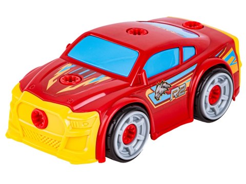SAMOCHÓD DO ROZKRĘCANIA 3W1 TUNING MONSTER TRUCK WKRĘTARKA ZESTAW KONSTRUKCYJNY