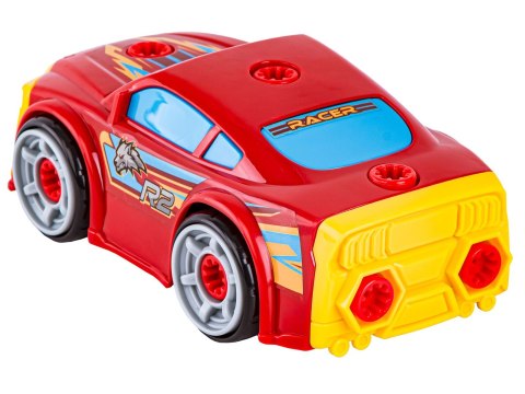 SAMOCHÓD DO ROZKRĘCANIA 3W1 TUNING MONSTER TRUCK WKRĘTARKA ZESTAW KONSTRUKCYJNY