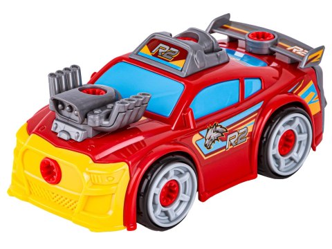 SAMOCHÓD DO ROZKRĘCANIA 3W1 TUNING MONSTER TRUCK WKRĘTARKA ZESTAW KONSTRUKCYJNY