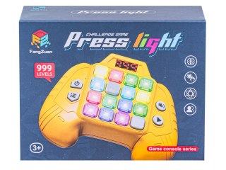 GRA ZRĘCZNOŚCIOWA EDUKACYJNA MEMORY GAMEPAD KONTROLER PAD ŚWIATŁA DŹWIĘKI