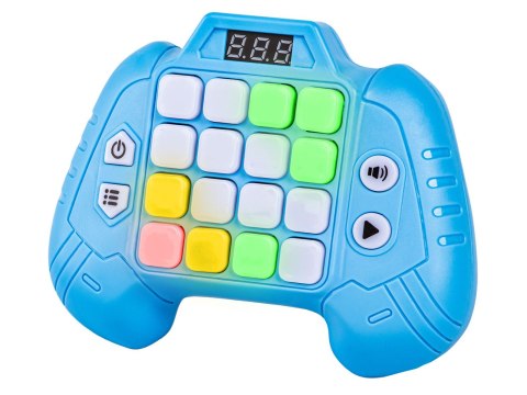 GRA ZRĘCZNOŚCIOWA EDUKACYJNA MEMORY GAMEPAD KONTROLER PAD ŚWIATŁA DŹWIĘKI
