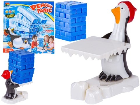 GRA ZRĘCZNOŚCIOWA NA REFLEKS ZBUDUJ WIEŻĘ PENGUIN PANIC PINGWINKOWA WIEŻA