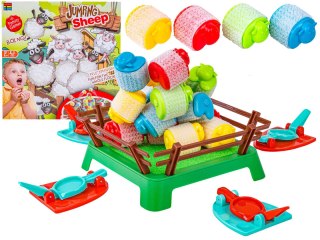GRA ZRĘCZNOŚCIOWA RODZINNA SKACZĄCE OWCE PCHEŁKI JUMPING SHEEP WYRZUTNIE