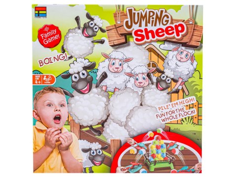 GRA ZRĘCZNOŚCIOWA RODZINNA SKACZĄCE OWCE PCHEŁKI JUMPING SHEEP WYRZUTNIE