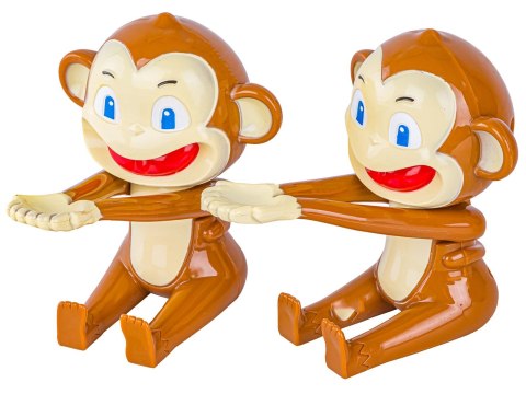 GRA ZRĘCZNOŚCIOWA RODZINNA SZALONA MAŁPKA RZUCANIE DO CELU KARTY CRAZY MONKEY