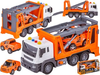 LAWETA CIEŻARÓWKA INTERAKTYWNA TRANSPORTER PLUS AUTKO DŹWIĘKI ŚWIATŁA