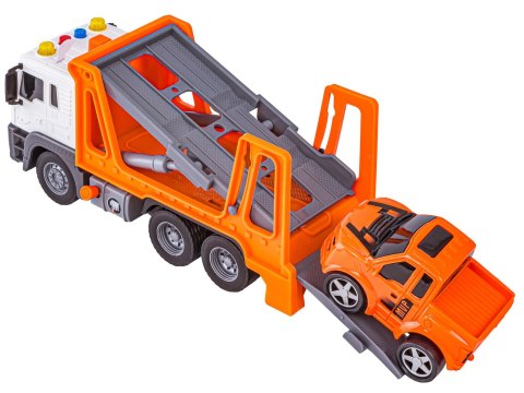 LAWETA CIEŻARÓWKA INTERAKTYWNA TRANSPORTER PLUS AUTKO DŹWIĘKI ŚWIATŁA
