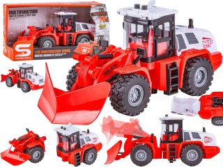 ODŚNIEŻARKA PŁUG INTERAKTYWNY TRAKTOR CIĄGNIK ŚWIATŁA DŹWIĘKI RUCHOME EL.