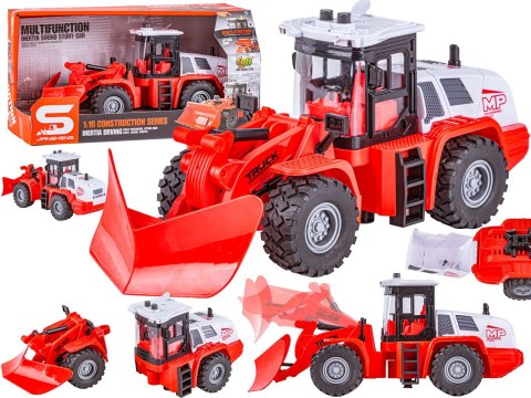 ODŚNIEŻARKA PŁUG INTERAKTYWNY TRAKTOR CIĄGNIK ŚWIATŁA DŹWIĘKI RUCHOME EL.