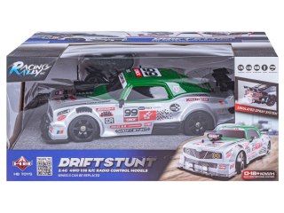 SAMOCHÓD ZDALNIE STEROWANY AUTO RC DODGE 4X4 DO DRIFTU 1:16 DYM LED PILOT 2.4