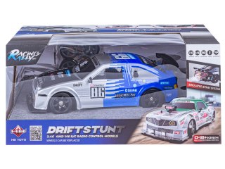 SAMOCHÓD ZDALNIE STEROWANY AUTO RC TOYOTA 4X4 DO DRIFTU 1:16 DYM LED PILOT 2.4